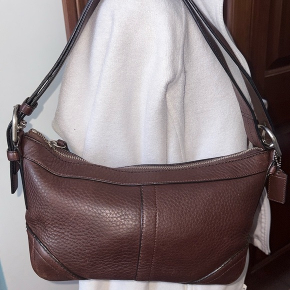 Coach  vintage Madison convertible satchel shoulder Crossbody bag
Leather brown - Picture 1 of 17